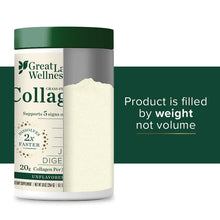 New Look Grass-Fed Bovine Collagen Peptides by Great Lakes Wellness. Unflavored 10oz
