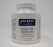 Longevity Nutrients by Pure Encapsulations 240 Cap. Multi For Those Over 60