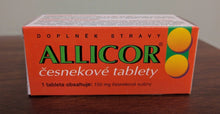 Allicor Timed Release Garlic. 60 tablets. Research shows reduces cholesterol.