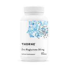 Zinc Bisglycinate 30mg by Thorne Research. 60 veggie caps
