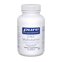 O.N.E. (ONE) Multivitamin by Pure Encapsulations 120 Cap. Multi w/CoQ10 L-5-MTHF
