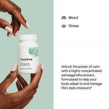 Ashwagandha by Thorne. 30 Caps. For Sleep, Rest, Stress.