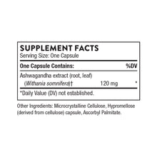 Ashwagandha by Thorne. 30 Caps. For Sleep, Rest, Stress.
