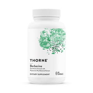 Berberine by Thorne Research. 60 Veggie Capsules. 2 Caps 1000mg. Formally Berberine-500