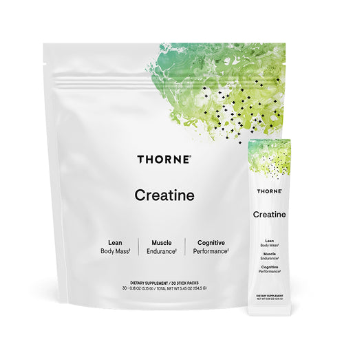 Creatine Travel Packets by Thorne Research. 30 packets (5.15g)