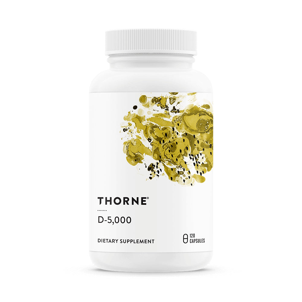 D-5,000 by Thorne Research. 120 Caps Vitamin D