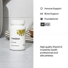 D-5,000 by Thorne Research. 120 Caps Vitamin D