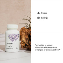 Ginseng Plus (with Lion's Mane) by Thorne. 60 Caps. Energy, Stress, Cognition.