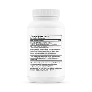 Grape Seed Extract (Formerly O.P.C. 100 by Thorne Research) 60 caps. Antioxidant.