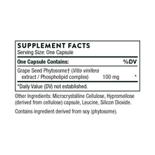 Grape Seed Extract (Formerly O.P.C. 100 by Thorne Research) 60 caps. Antioxidant.