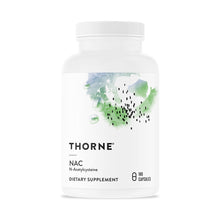 NAC by Thorne. (N-Acetylcysteine). Formerly Cysteplus. 180 Caps. 500mg.