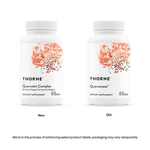 Quercetin Complex (formerly Quercenase) by Thorne 60 Veg Caps. W/Bromelain. Allergy Support
