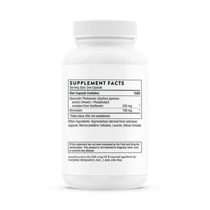 Quercetin Complex (formerly Quercenase) by Thorne 60 Veg Caps. W/Bromelain. Allergy Support