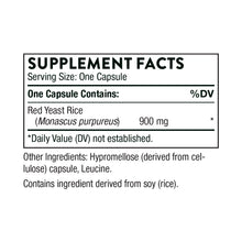 Red Yeast Rice (formerly Choleast-900) by Thorne Research. For People Taking CoQ10 Separately