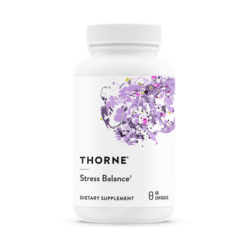 Stress Balance (formally Phytisone) by Thorne. 60 Caps. Herbal Adrenal Support For Stress and Fatigue