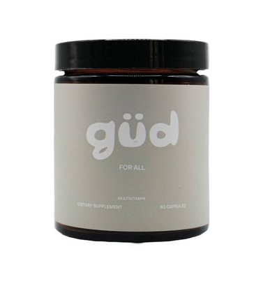 GÜD for ALL - Multivitamin. Bioavailable Ingredients. Supreme Nutrition 60 caps