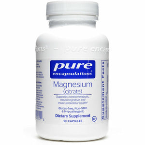 Magnesium Citrate by Pure Encapsulations 90 Caps