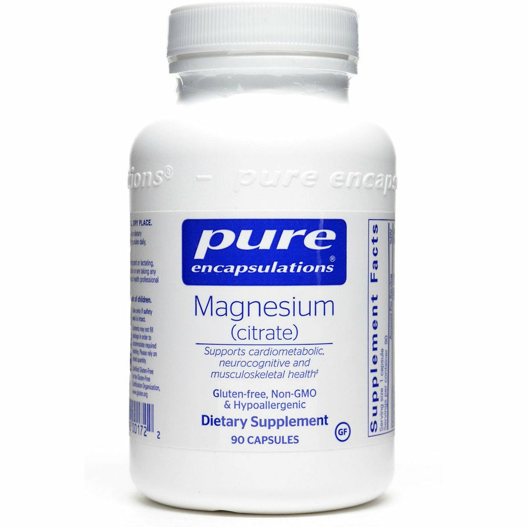 Magnesium Citrate by Pure Encapsulations 90 Caps
