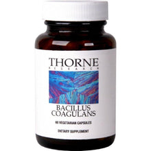 Bacillus Coagulans by Thorne Old Label