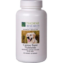 Canine Basic Nutrients by Thorne Old Label