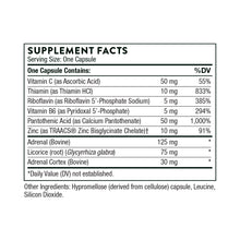 Cortrex by Thorne Supplement Facts