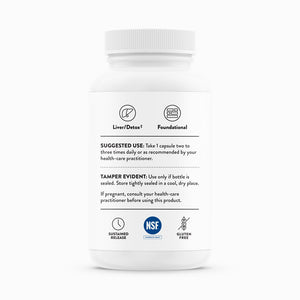Glutathione-SR by Thorne Side Label