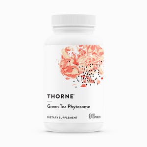 Green Tea Phytosome by Thorne Research. Caffeine Free. Fat burning. Antioxidant.