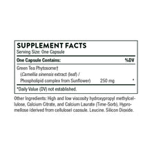 Green Tea Phytosome by Thorne Research. Caffeine Free. Fat burning. Antioxidant.