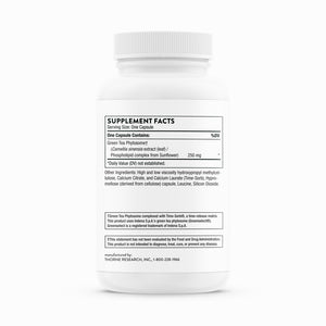 Green Tea Phytosome by Thorne Research. Caffeine Free. Fat burning. Antioxidant.