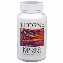 Iodine & Tyrosine by Thorne Old Label