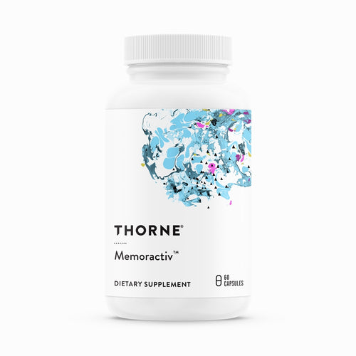 Memoractiv by Thorne for Cognitive and Mental Focus. 60 Caps