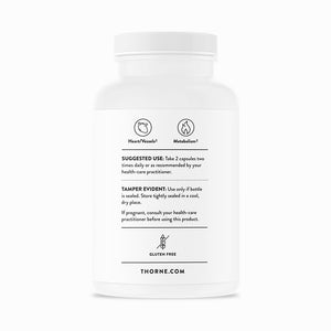 Metabolic Health By Thorne w/Bergamot And Turmeric For Weight, Cholesterol, Fat Metabolism, and High Blood Pressure