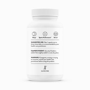 PharmaGABA-250 by Thorne Back Label