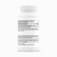 PharmaGABA-250 by Thorne Supplement Facts Label