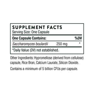 Sacro-B by Thorne Research. Saccharomyces Boulardii. 60 Caps. Probiotic Yeast.