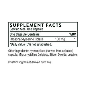 Iso-Phos by Thorne Supplement Facts