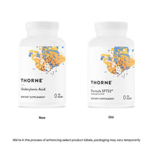 Undecylenic Acid (Was Formula SF722) By Thorne. 250 Gel. Anti-Yeast. Anti-Candida. 8x Stronger Than Caprylic Acid