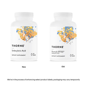 Undecylenic Acid (Was Formula SF722) By Thorne. 250 Gel. Anti-Yeast. Anti-Candida. 8x Stronger Than Caprylic Acid