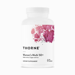 Women's Multi 50+ By Thorne. 180 caps. Multivitamin for Women Over 50.