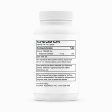 Zinc Bisglycinate 15 mg by Thorne Research. 60 veggie caps