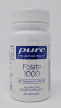 Folate 1000 by Pure Encapsulations. Compare to 5-MTHF by Thorne. 1mg 90 Caps. Metfolin