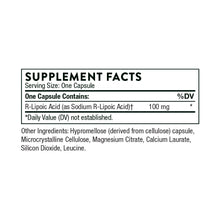 R-Lipoic Acid by Thorne Research. 60 Veg Caps. Compare to Alpha Lipoic Acid.