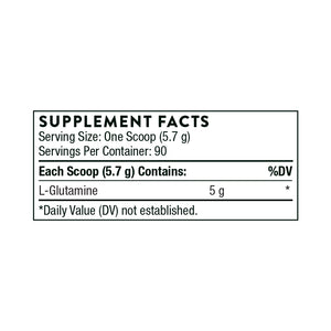 L-Glutamine Powder 18.1 oz. by Thorne Research.