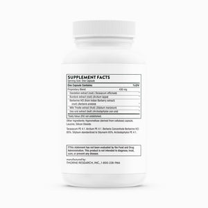 Liver Cleanse by Thorne Research. Herbal Support For a Toxic World. 60 Veg Caps