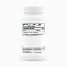 Taurine by Thorne. 90 Caps-Important Amino Acid For Heart, Nerve, Liver Support