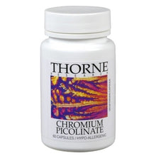 Chromium Picolinate by Thorne Research. 60 Caps. Helps Decrease Sugar Cravings