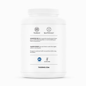 Whey Protein Isolate - Chocolate by Thorne Side Label