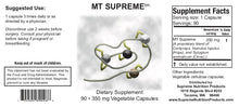 MT Supreme by Supreme Nutrition. Metal and Chemical Detox. 90 Caps.