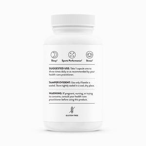 PharmaGABA-100 by Thorne. Natural GABA. 100mg, 60 caps. Helps Anxiety/Sleep