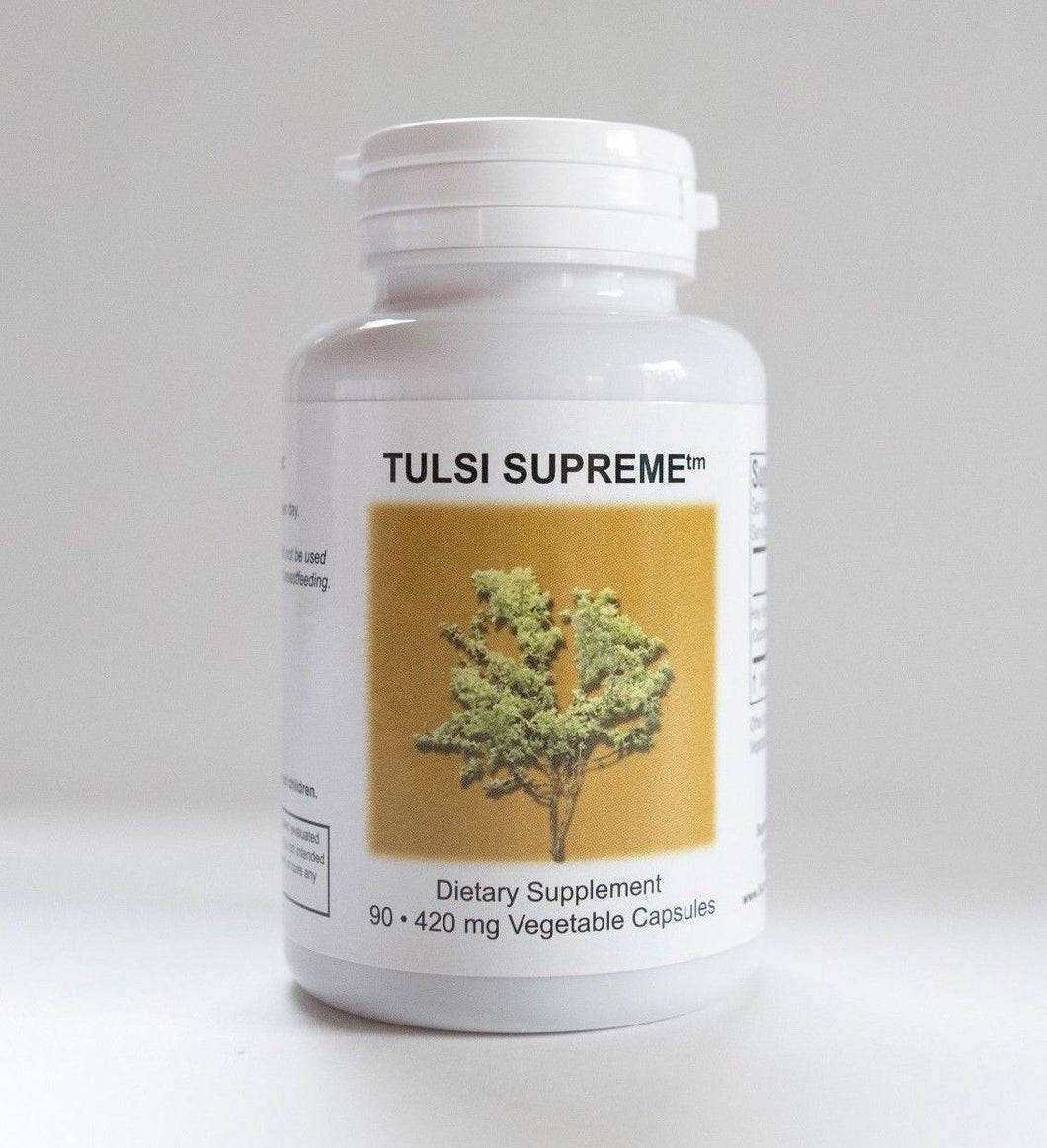 Tulsi Supreme by Supreme Nutrion. Holy Basil. Helps Adrenal, Inflammation, Liver